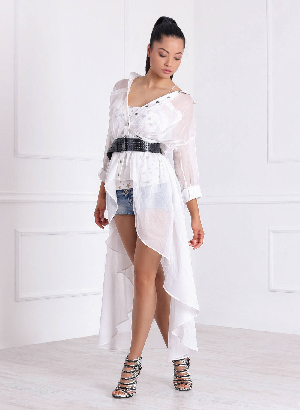 Maxi Shirt/ OVERSIZE Shirt/ Cotton Shirt/ Extravagant Shirt/ Different Shirt/ Loose Shirt/ Long Sleeve Shirt/ Kaftan Shirt/ Friends Fashion