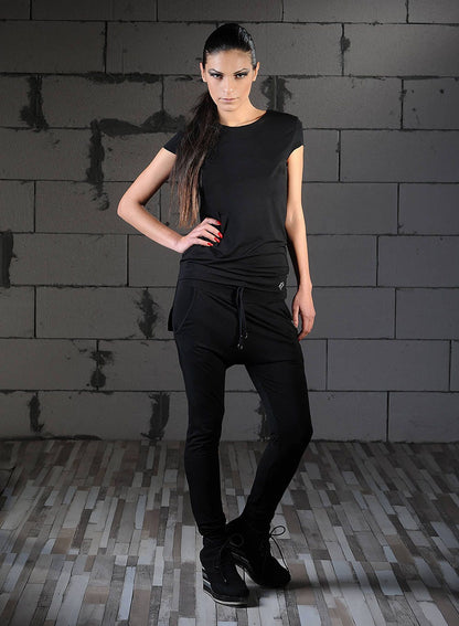 Drop Crotch Pants Women, Harem Pants, Yoga Pants, Joggers Women, Baggy Pants, Harem Joggers, Black Pants, Jersey Pants, Aladdin Pants