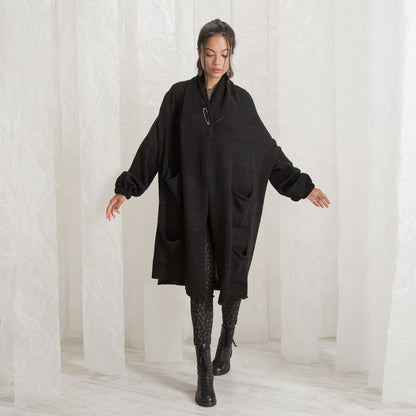 Merino Wool Cardigan, Knitted Winter Cardigan, Plus Size Clothing, Long Sleeve Cardigan, Women Wool Cardigan, Long Cardigan With Pockets