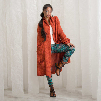 Women Wool Cardigan, Knit Sweater Coat, Plus Size Clothing, Knitt Clothes