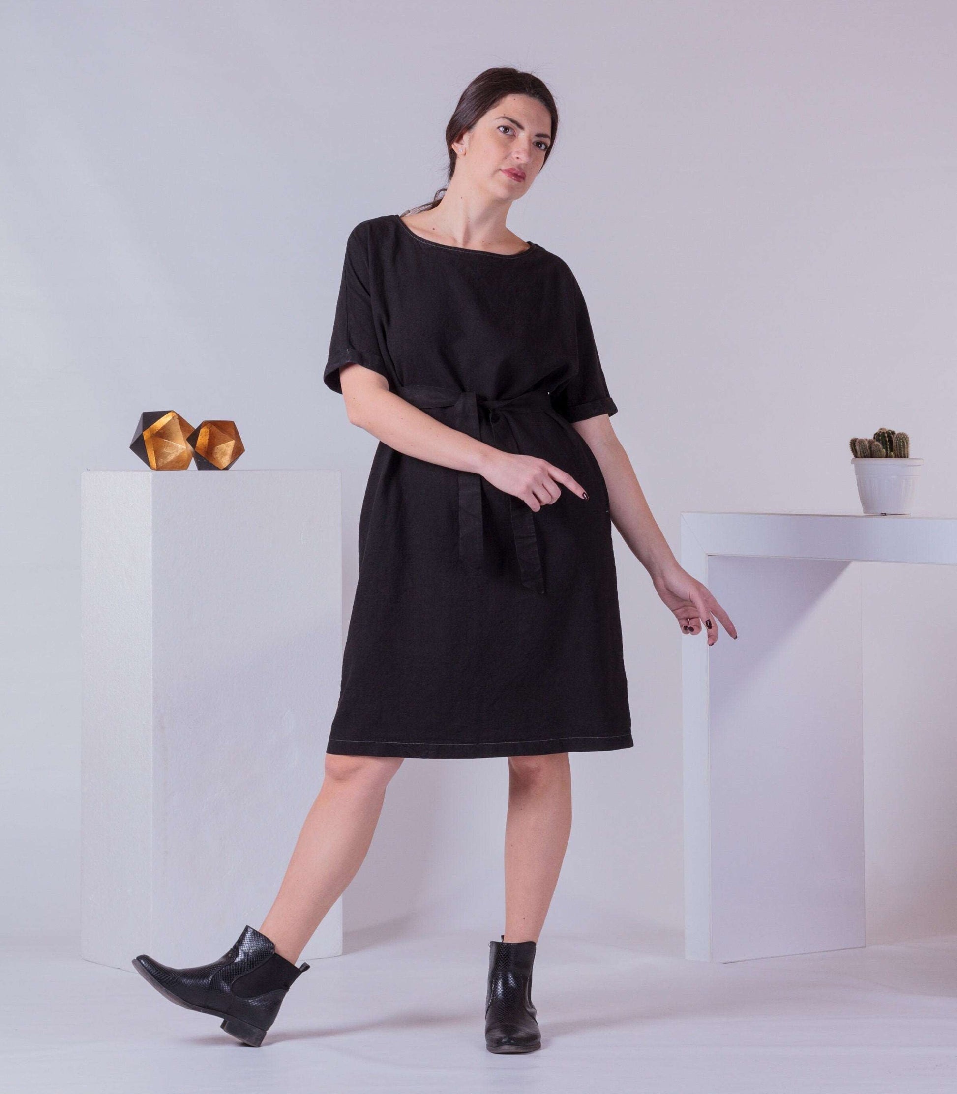 Apron Dress with Belt, Basic Woman Summer Dress, Trendy 2022 Dress, Mi Friends.Fashion Apron Dress with Belt, Basic Woman Summer Dress, Trendy 2022 Dress, Mi Friends.Fashion