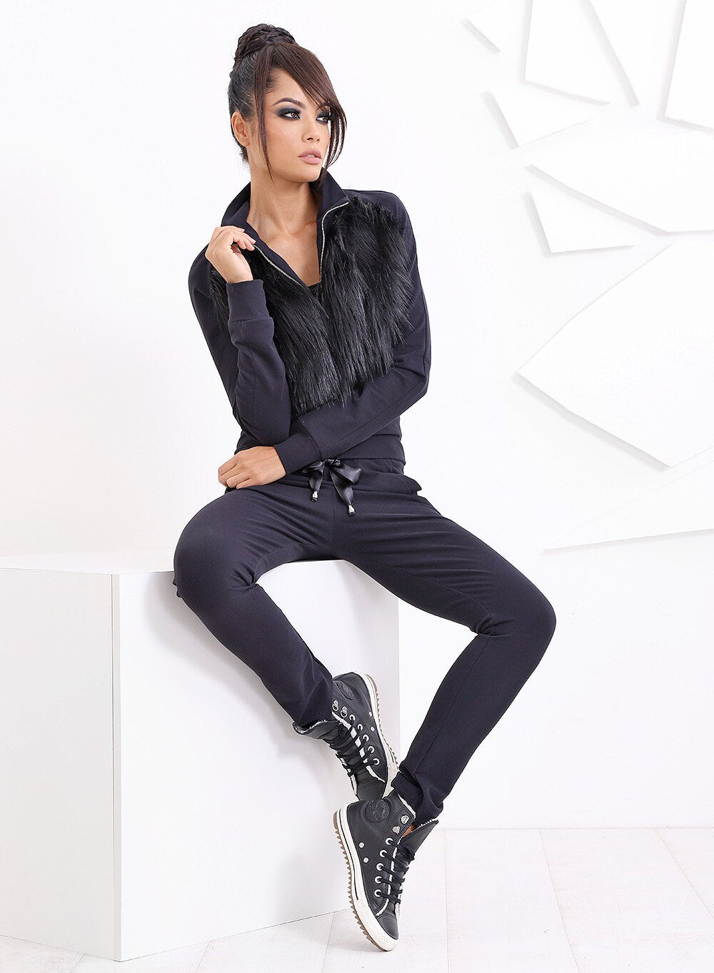 Womens Black Pants, Cotton Pants, Womens Trousers